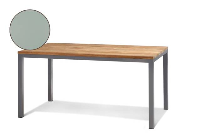 Kopenhagen Table de jardin aluminium 160x90 cm