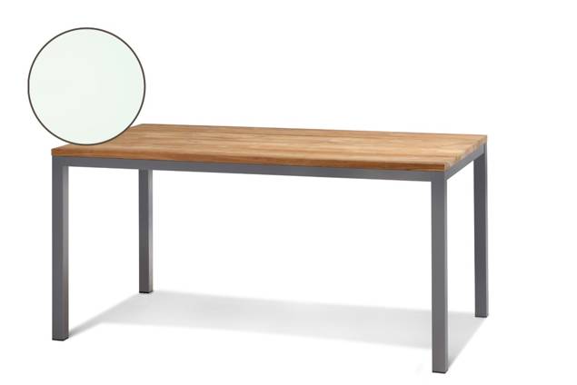 Kopenhagen Table de jardin aluminium 220x100 cm