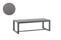 Rubin Loungetisch Aluminium 120x60 cm
