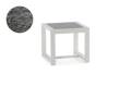 Rubin Loungetisch Aluminium 60x60 cm