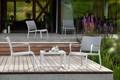 Rubin Loungetisch Aluminium 60x60 cm 3