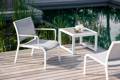 Rubin Loungetisch Aluminium 60x60 cm 4