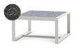 Rubin Table de salon aluminium 76x76 cm