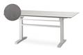 Island Gartentisch Aluminium, mit Rollen 180x90 cm