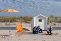 Hawaii Gartenhocker klappbar Aluminium 1