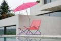 Hawaii Gartenhocker klappbar Aluminium 3