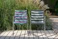 Valencia Chaise de jardin empilables acier inoxydable 2