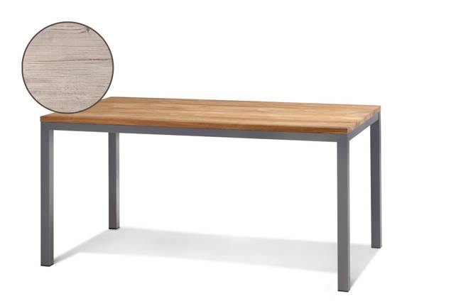 Kopenhagen Table de jardin aluminium 200x100 cm