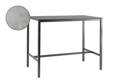 Schilthorn Table de bar acier inoxydable 200x80 cm
