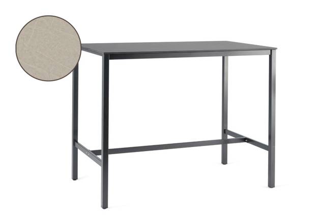 Schilthorn Bartisch Edelstahl 200x100 cm