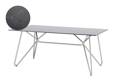 Valencia Gartentisch rund Edelstahl 180x90 cm