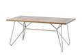 Valencia Gartentisch rund Edelstahl 180x90 cm 2