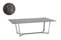 Uri Loungetisch Edelstahl 140x90 cm