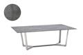 Uri Loungetisch Edelstahl 120x70 cm