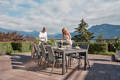 Kos Table de jardin à acier inoxydable 1