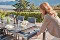 Kos Table de jardin à acier inoxydable 3