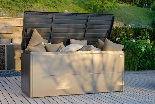 LoungeBox® Kissenbox Stahl 8