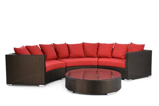 Soleil Loungesessel rechts Rattan 3