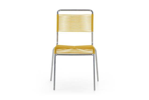 Säntis Chaise de jardin empilable acier 4