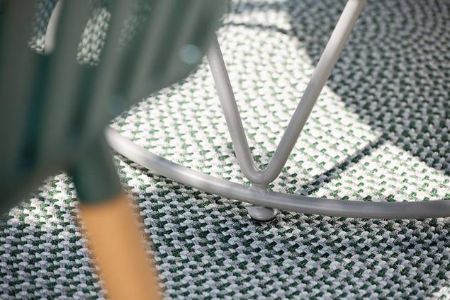 Granada Gartentisch rund Stahl Ø 110 cm 4