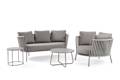 Granada Loungetisch Stahl Ø 43 cm 1