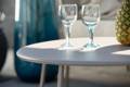 Granada Loungetisch Stahl Ø 43 cm 2