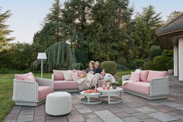 Granada Loungetisch Stahl Ø 43 cm 6