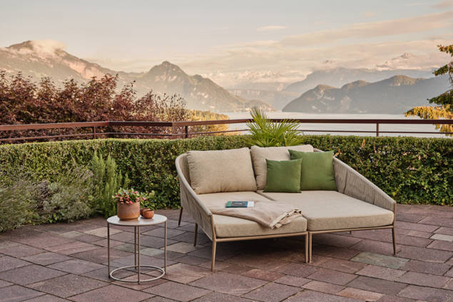 Granada Loungetisch Stahl Ø 43 cm 7