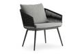 Kapstadt Loungesessel klein Aluminium 1