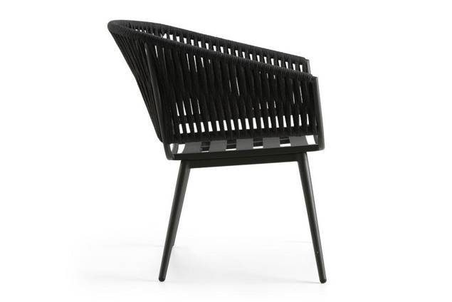 Kapstadt Loungesessel klein Aluminium 2