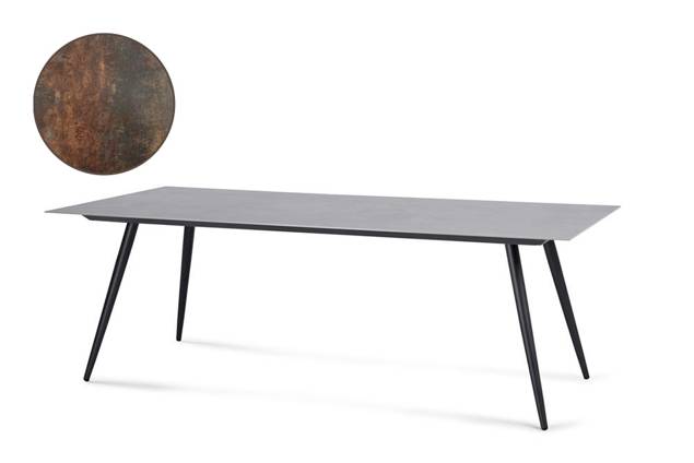 Kapstadt Table de jardin aluminium 180x90 cm
