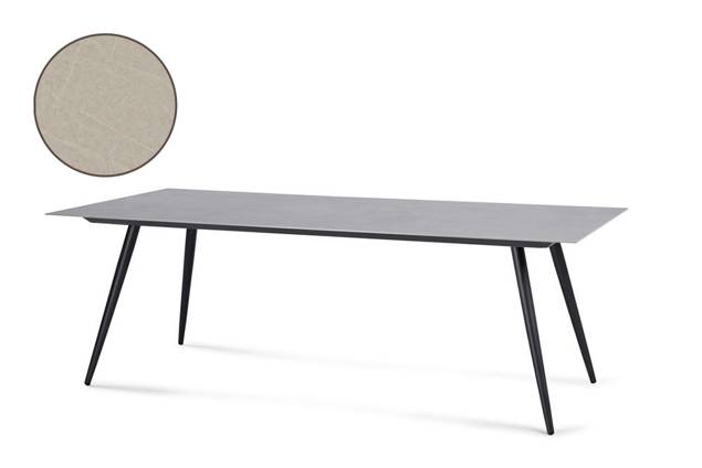 Kapstadt Gartentisch Aluminium 180x90 cm