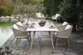 Kapstadt Table de jardin aluminium 3