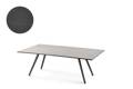 Kapstadt Loungetisch Aluminium 120x80 cm
