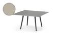 Kapstadt Loungetisch Aluminium 80x80 cm