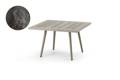 Kapstadt Loungetisch Aluminium 70x70 cm