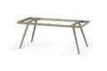 Kapstadt Loungetisch Aluminium 120x70 cm 2