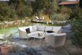 Kapstadt Loungetisch Aluminium 120x70 cm 6
