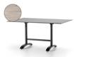 Trento II Gartentisch klappbar Aluminium 120x70 cm