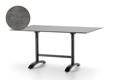 Trento II Gartentisch klappbar Aluminium 140x80 cm