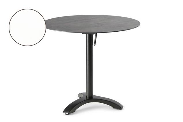 Trento II Gartentisch klappbar Aluminium Ø 80 cm