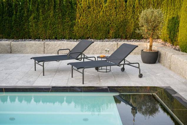 Granada Loungetisch Stahl Ø 43 cm 3