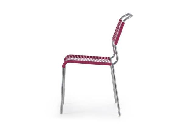 Säntis Chaise de jardin empilable acier 2