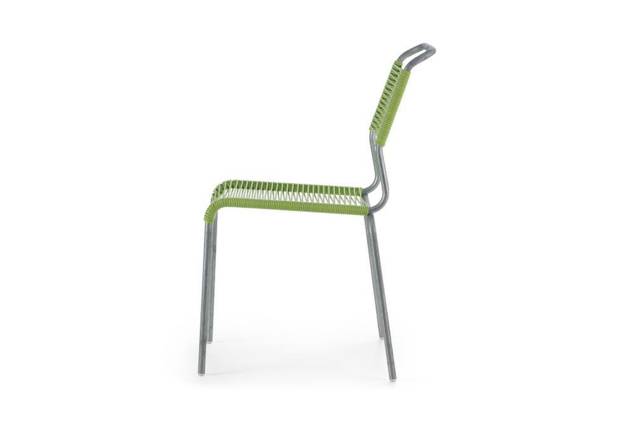 Säntis Chaise de jardin empilable acier 2