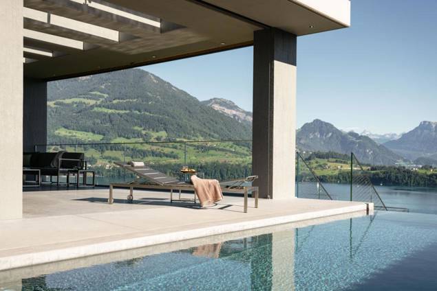 Rotterdam II Chaise longue acier inoxydable 12