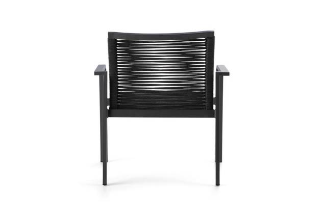 Porto Loungesessel stapelbar Aluminium 2