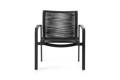 Porto Loungesessel stapelbar Aluminium 3