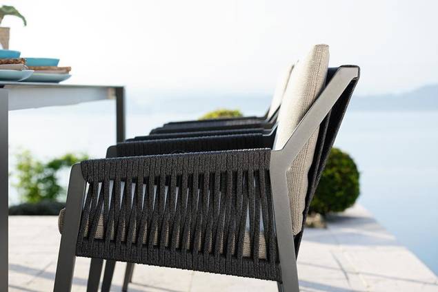 Vicenza Gartenstuhl Aluminium 20