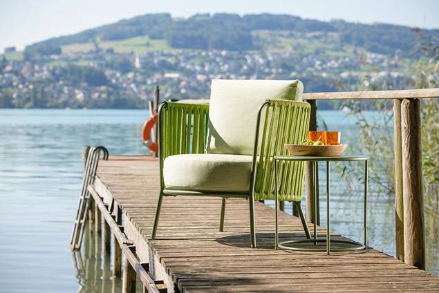 Granada Loungetisch Stahl Ø 43 cm 4