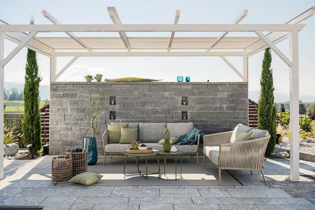 Granada Loungetisch Stahl Ø 43 cm 5